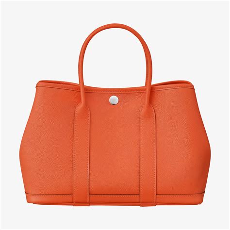 hermes orange bag small|hermes garden tote bag.